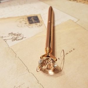 Rose Gold Diamond Pen (NWOT)